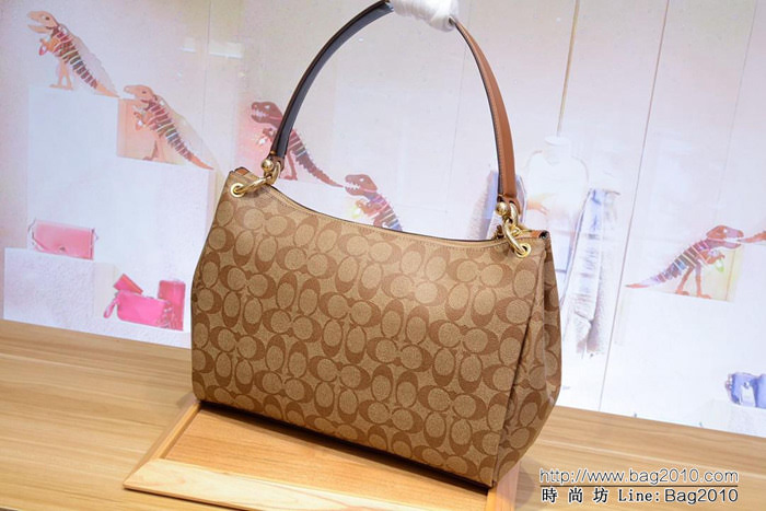 COACH蔻馳 女包 新款女士新月包 28967 可單肩 手提 斜挎  Chz1573